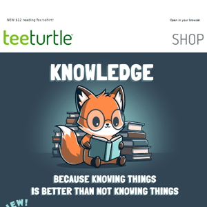 Knowledge IS cool! 📚