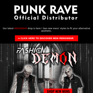NEW IN ALERT ➡️ Be THE FASHION DEMON ! 😈