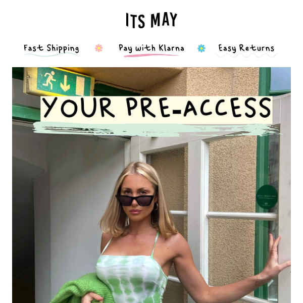 PRE-ACCESS STARTS NOW  😍 ⚡️