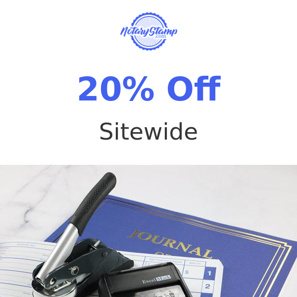 Your 20% Off Coupon is Inside!
