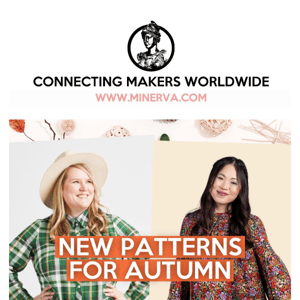 Check out our fab new patterns for Fall🍂