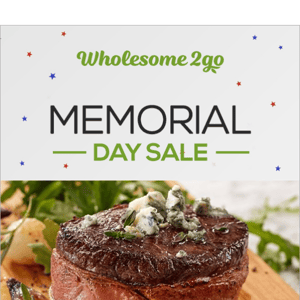 🔵Memorial Day Deals from Wholesome2go