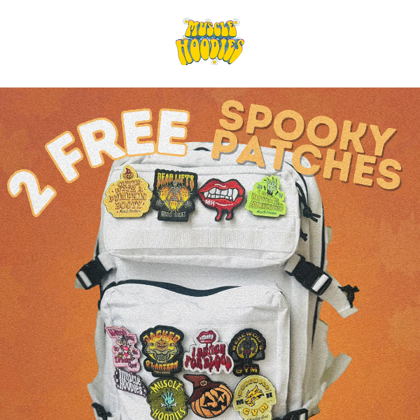 FREE SPOOKY GYM PATCHES!