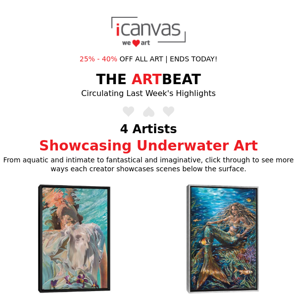 🌊 Underwater Art, Whimsical Prints & More!