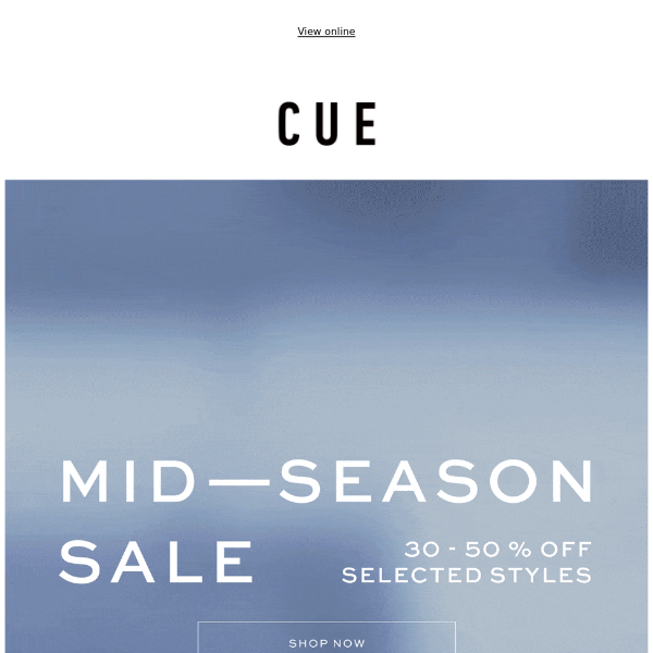 Up to 50% off seasonal favourites