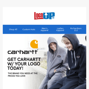 Get Carhartt w/ Your Logo Today!