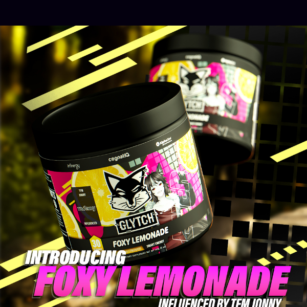 🚀🍋 New Flavor Alert! Dive into GLYTCH's Foxy Lemonade! 🍋🚀