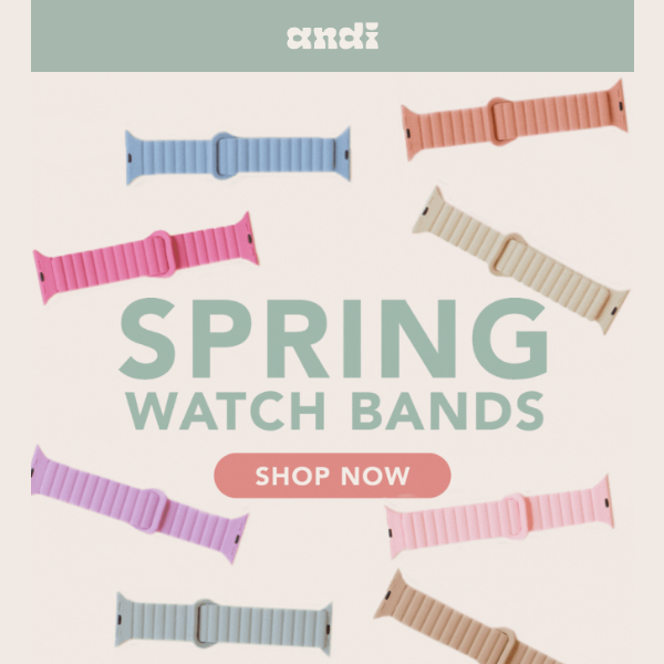 RUN! Spring Watch Band Colors Just Dropped 😱