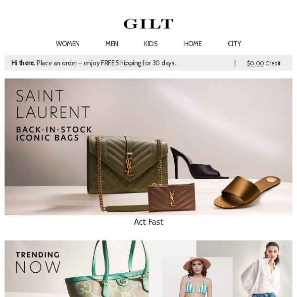 Saint Laurent: Back-in-Stock Iconic Bags | Trending Wish-List Picks