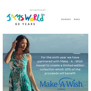 Support Make-A-Wish Hawaii with Jams World