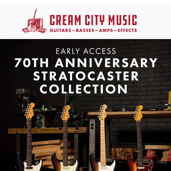 Early Access: Own A Piece Of Fender History!