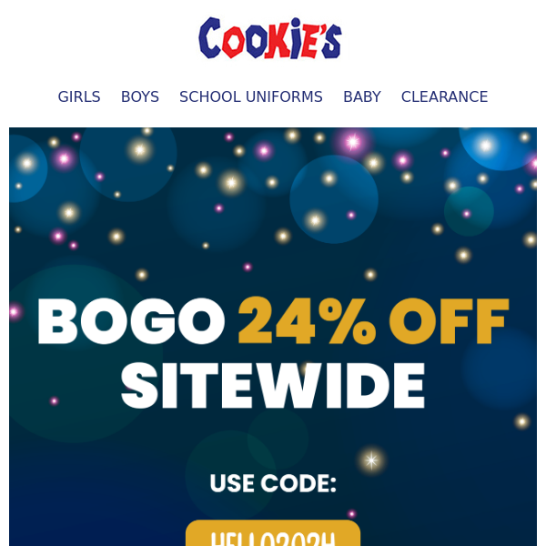 [OPEN] BOGO 24% off Sitewide 🚨