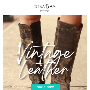 Love a classic look? Check Out Vintage Leather!