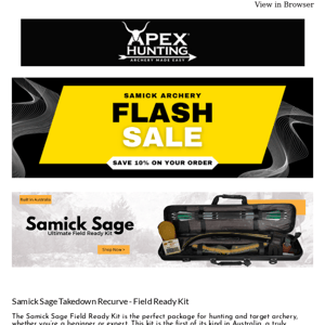 FLASH SALE - Samick Archery