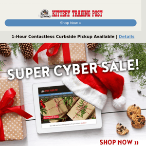 Super Cyber Sale Starts Today!