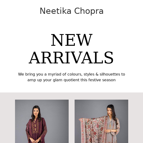 Neetika Chopra, are you festive ready ?