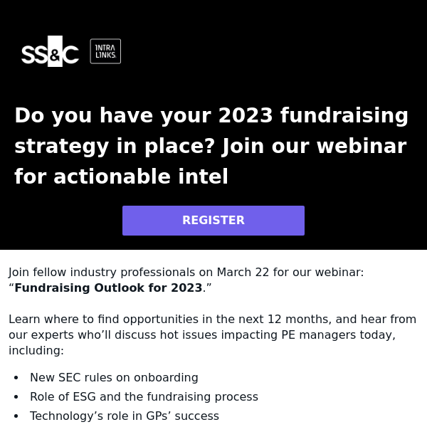 “Fundraising Outlook for 2023” webinar – March 22