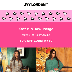 Katie Price's new JYY range out now!✨