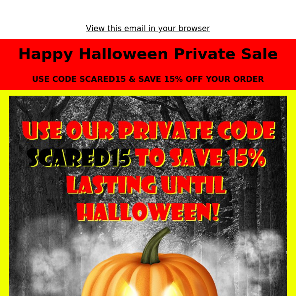 October Private Sale 💥