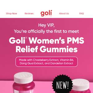 Goli fam, here's your EARLY ACCESS to our NEW gummies 🔓