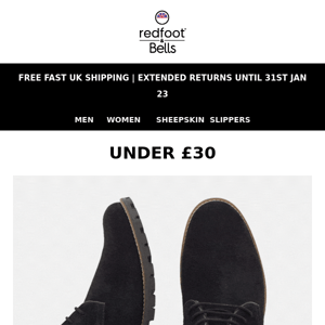 Men's Boots & Shoes Under £30!