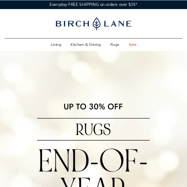 Rugs ➔ SAVE UP TO 30% ➔