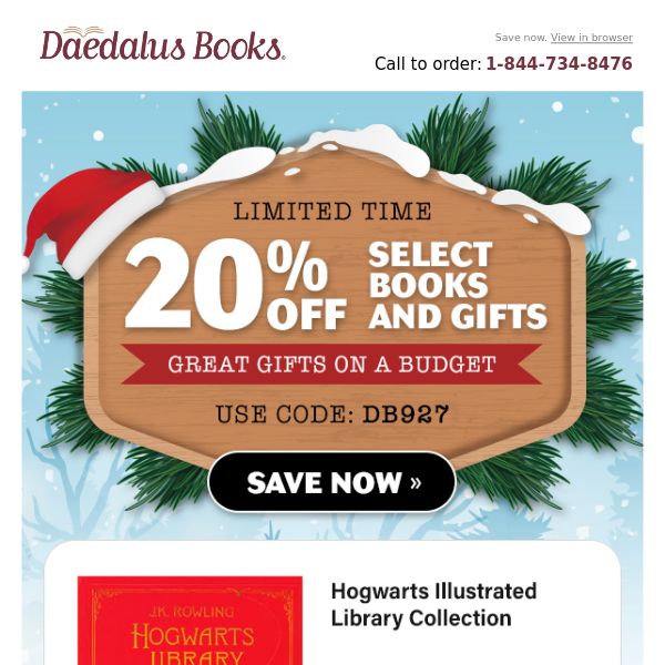 20% Off Select Books & Gifts!