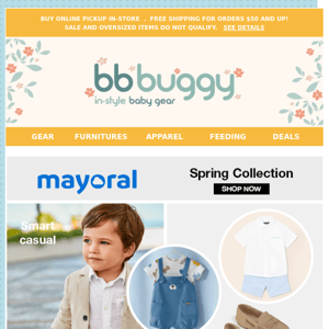 BB Buggy: SPRING BREAK Refresh + DEALS