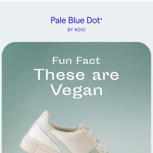 ICYMI: We launched VEGAN shoes! 🌱