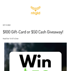 $100 Gift-Card Giveaway