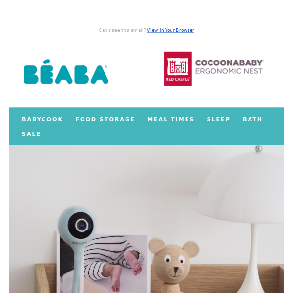 Get the NEW Beaba Zen Connect Baby Monitor  ✨