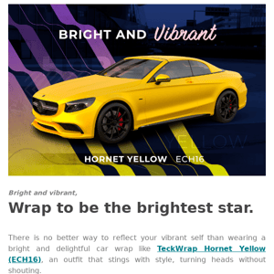 🔥Wrap to be the brightest star.