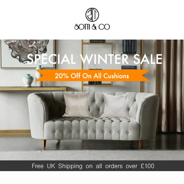 Don't miss out this Winter Sale