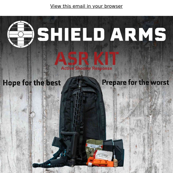 Protect your loved ones with the ASR kit