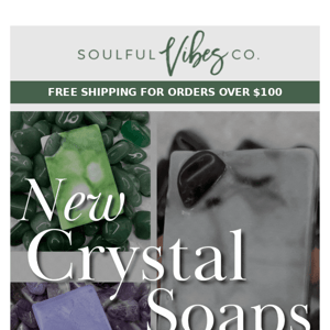 Did You Say Crystal Soaps?! 😱