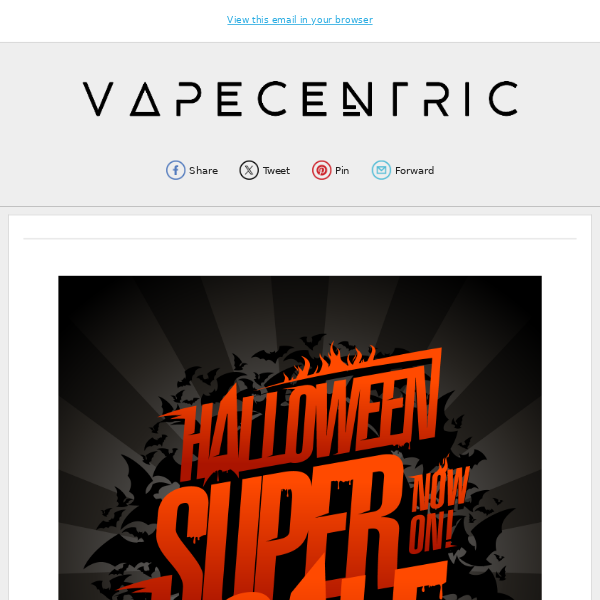 🎃 Happy Halloween! Save up to 95% on E-Juice NOW! 🎃