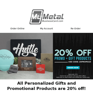 20% OFF Promo + Gift Products! 😮