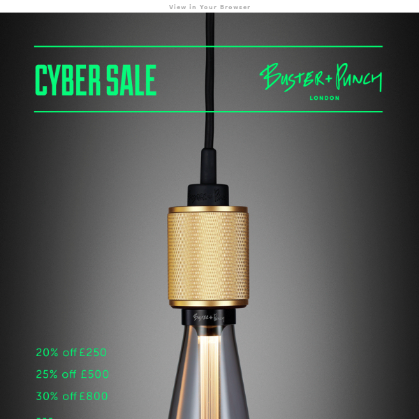 Cyber Sale - All ends tonight