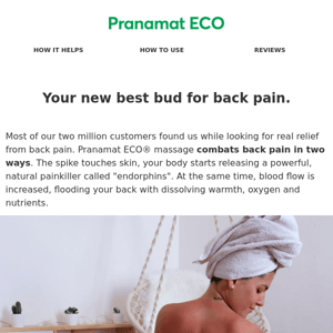 Fast, Reliable Relief from Back Pain 😌