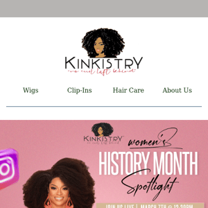 Kicking Off Women's History Month!