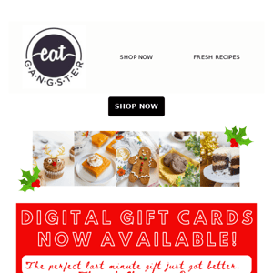 REMINDER: 10% off your Gift Card Purchase, thru Christmas Day!