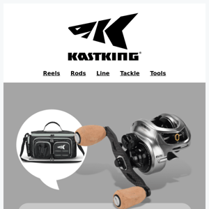 Get a Free tackle bag with the purchase of a Bassinator Elite reel!