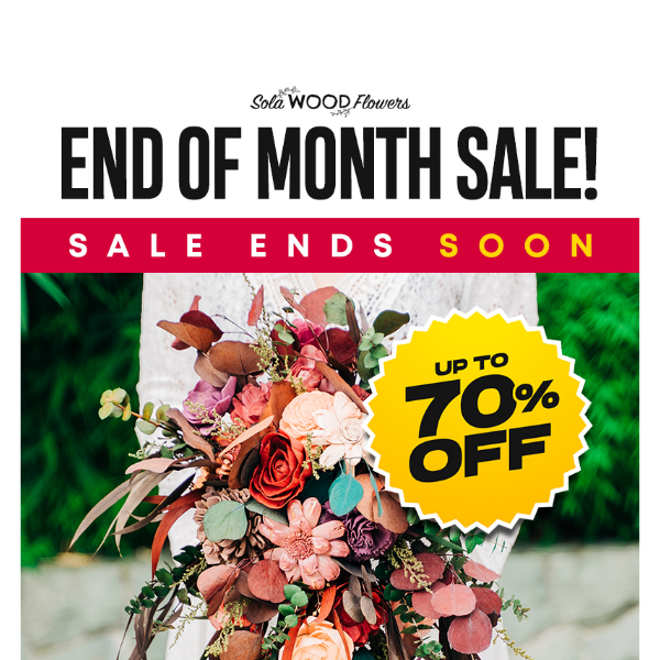 Petal It Forward With These End Of Month Saving!