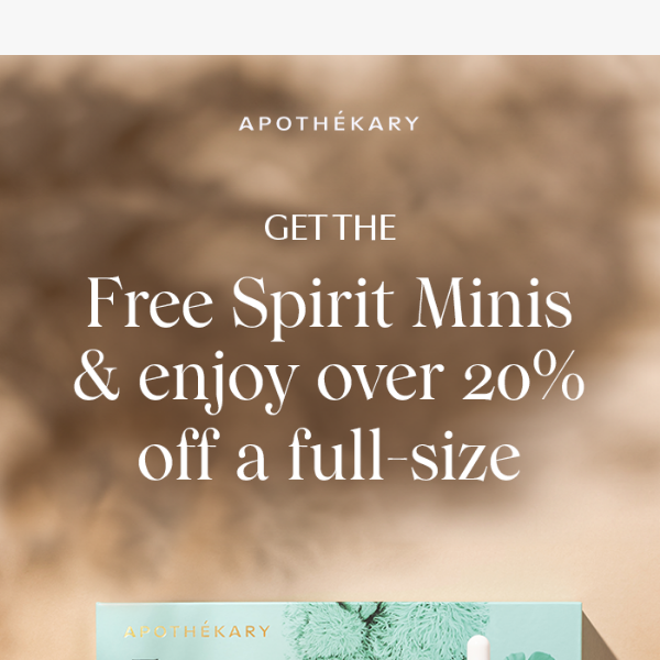 Apothekary - Latest Emails, Sales & Deals