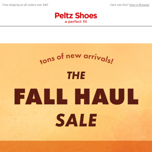 📢 DON'T MISS: Fall Haul Sale >>>