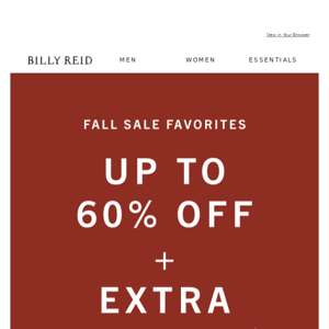 Sale favorites for fall