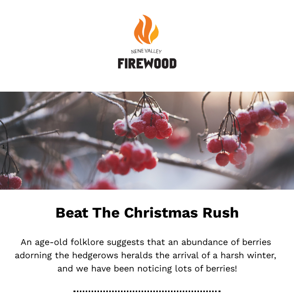 🔥 Beat The Christmas Rush...