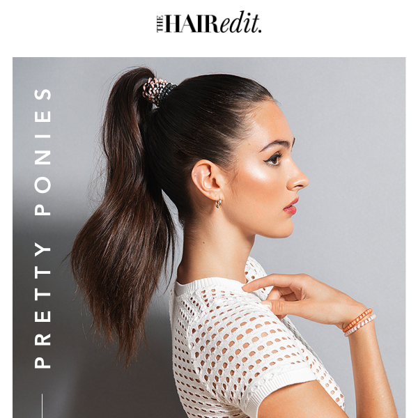 Amp up your go-to ponytail