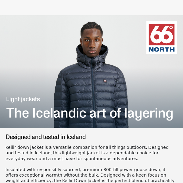The Icelandic art of layering - 66 North