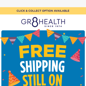 📦 FREE SHIPPING STILL ON! 📦 Celebrate with us 🎊